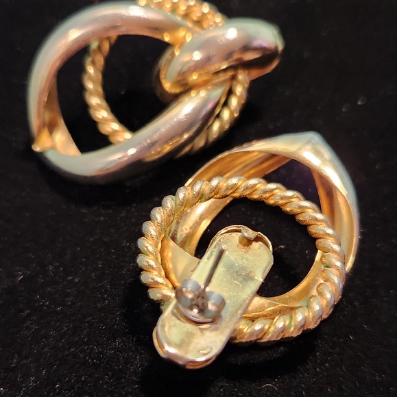 Vintage 80's- 90's Earrings - Picture 2 of 2